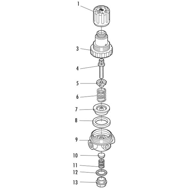 Nardi Part AC004003 Pressure Reducing Valve