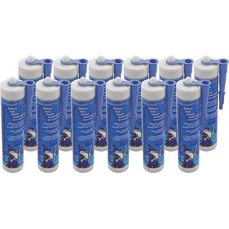Underwater Magic Adhesive and Sealant Blue 12 Pack