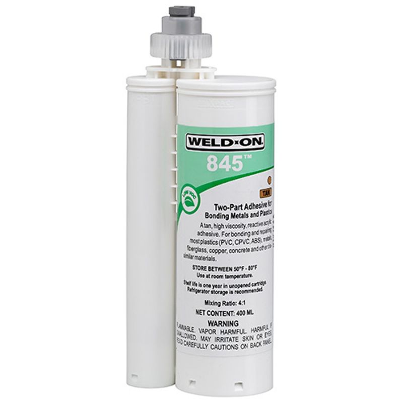 WeldOn 845 PVC Repair 400ml Cartridge