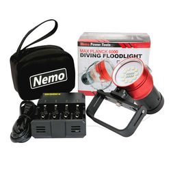 Nemo Dive Light / Floodlight
Max Planck 6000 Lumens